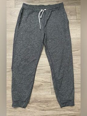 Vuori Dark Heather Gray Performance Jogger Sweatpants